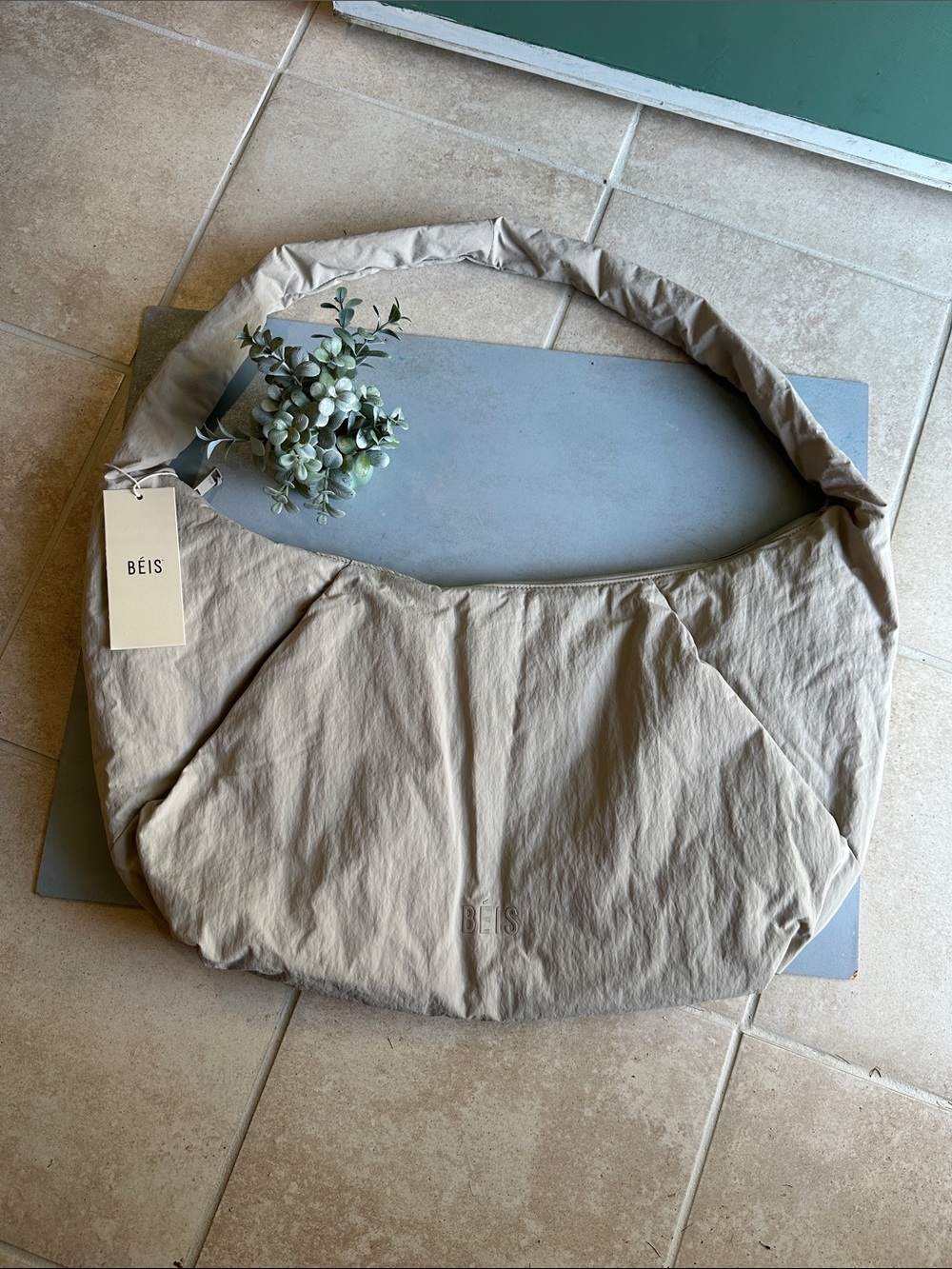 BEIS Oversized Crescent Catchall Shoulder Bag